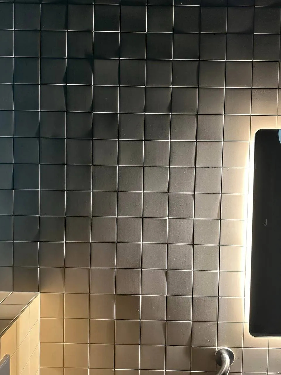 Bathroom tiling